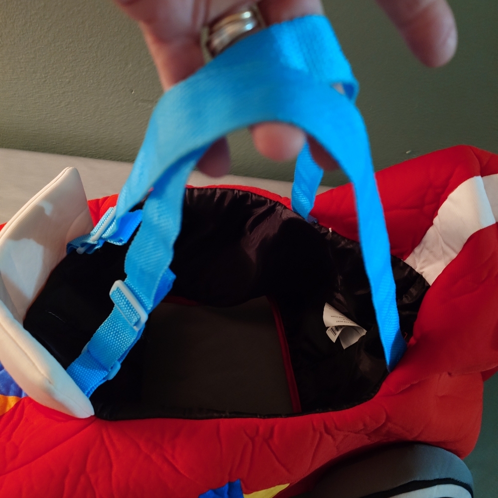 Target Red and Blue Racing Car Plush Costume For Kids! - Picture 6 of 7